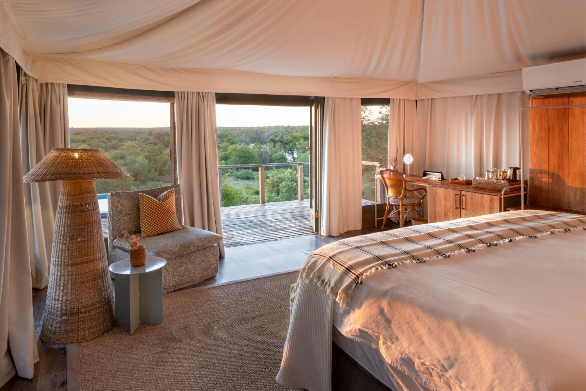 Simbavati Hilltop Lodge Timbavati viltreservat Exteriör bild