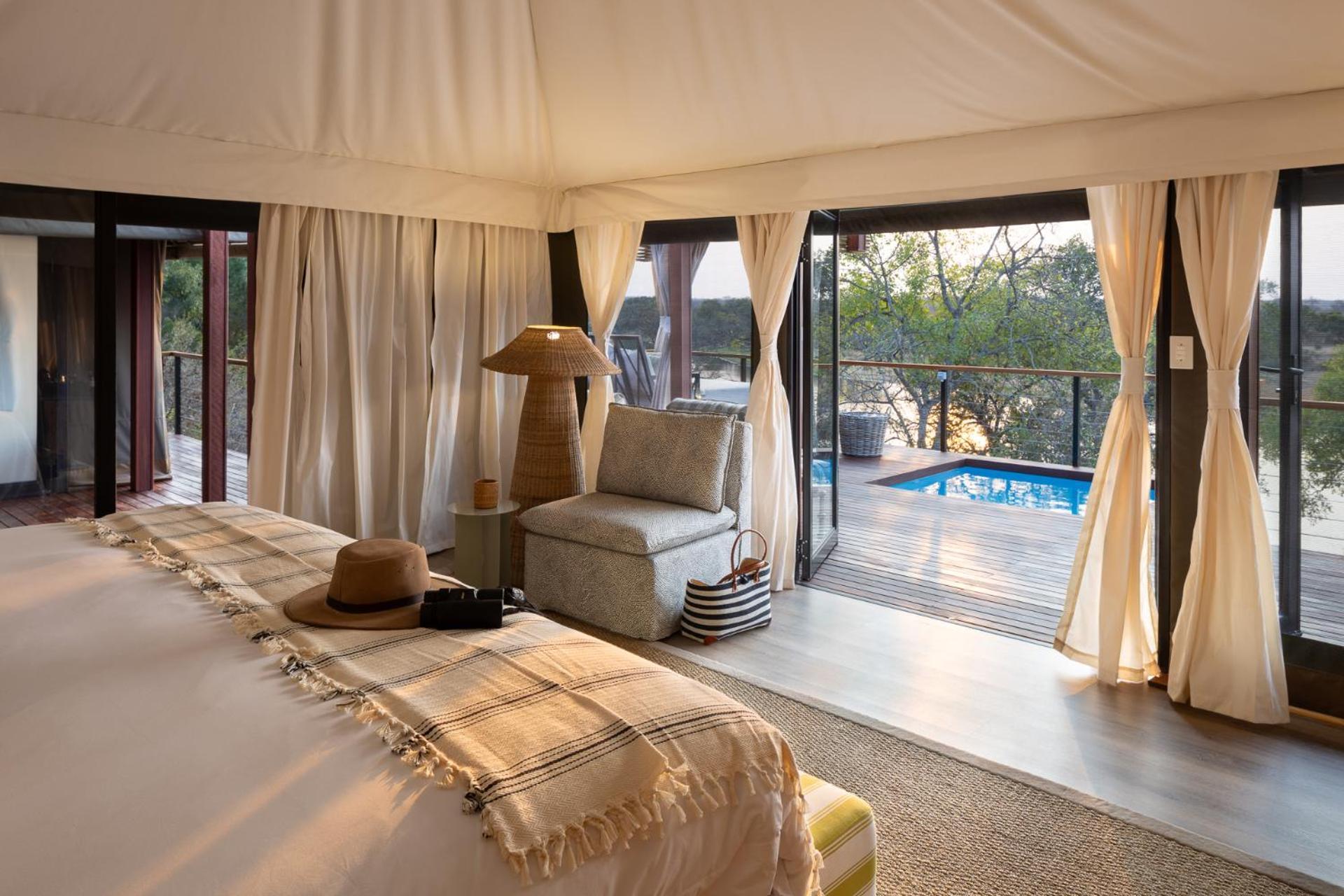 Simbavati Hilltop Lodge Timbavati viltreservat Exteriör bild