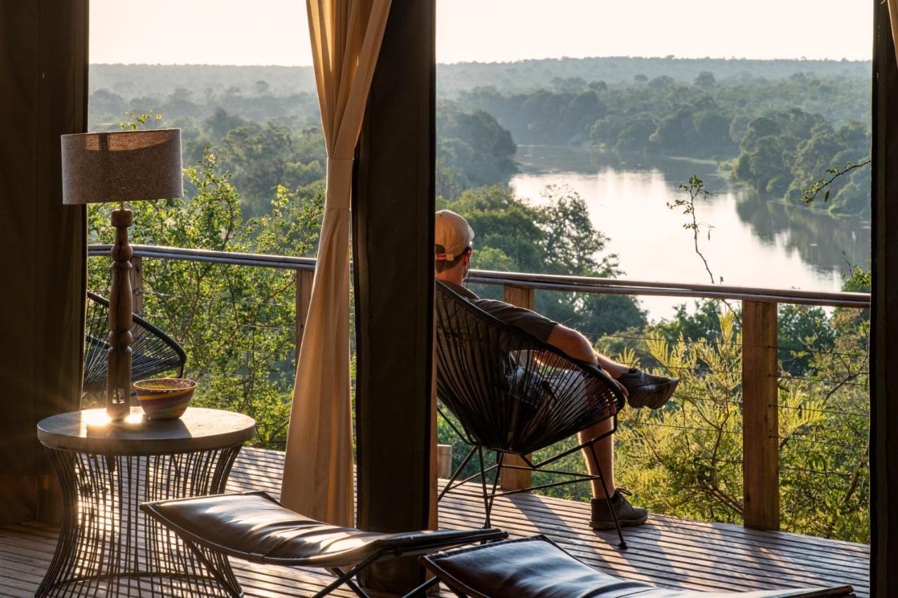 Simbavati Hilltop Lodge Timbavati viltreservat Exteriör bild